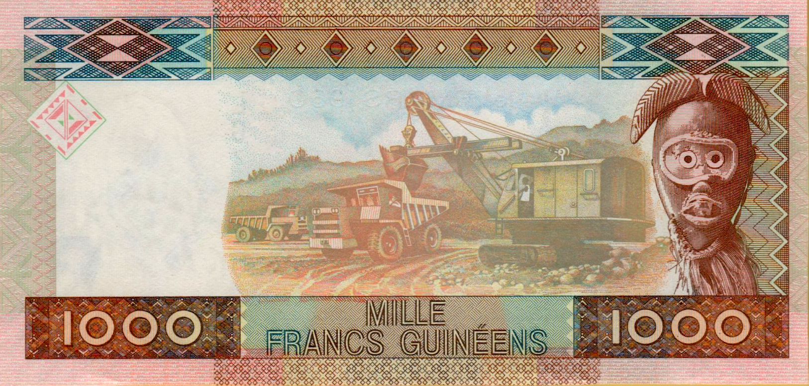 Guinea 1000 2010 UNC P-43/a